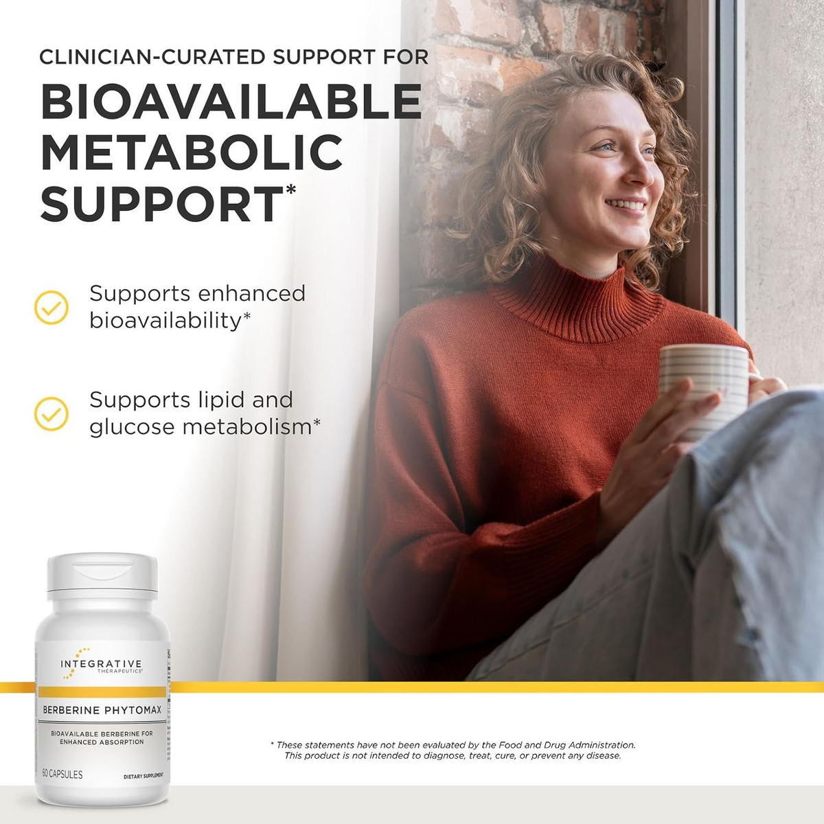 Berberine Phytomax Supplement, 60 Capsules