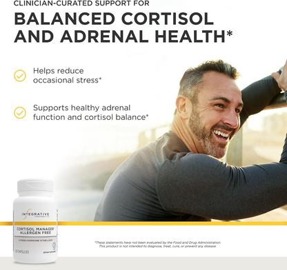 Cortisol Manager Allergen Free, 90 Count